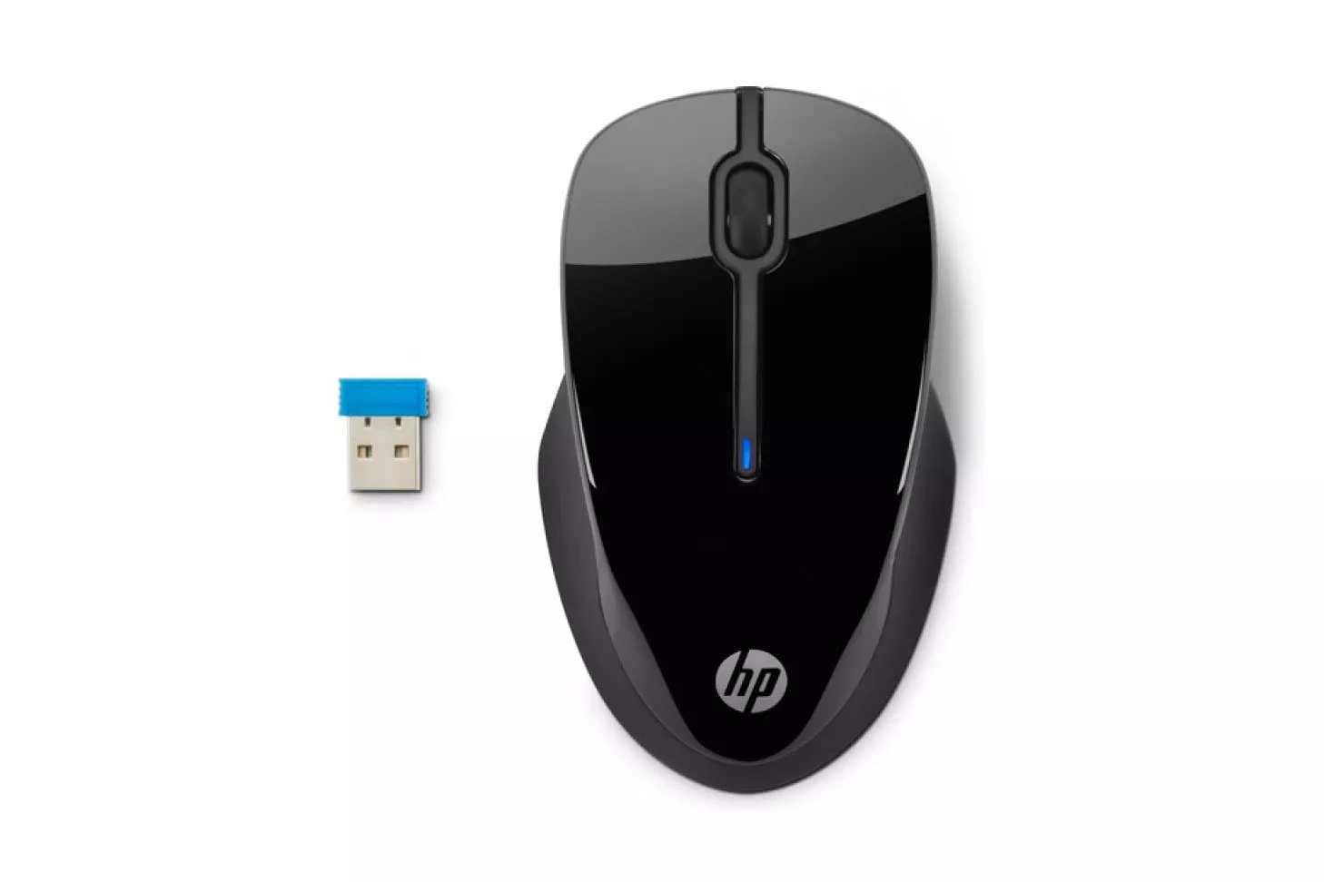 HP 250 Ratón Inalámbrico 1600DPI Negro