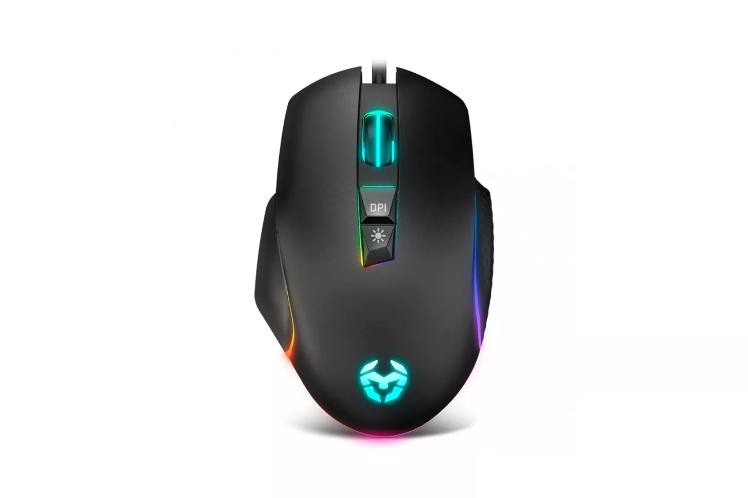 Krom Keos Ratón Gaming RGB 6400DPI Negro