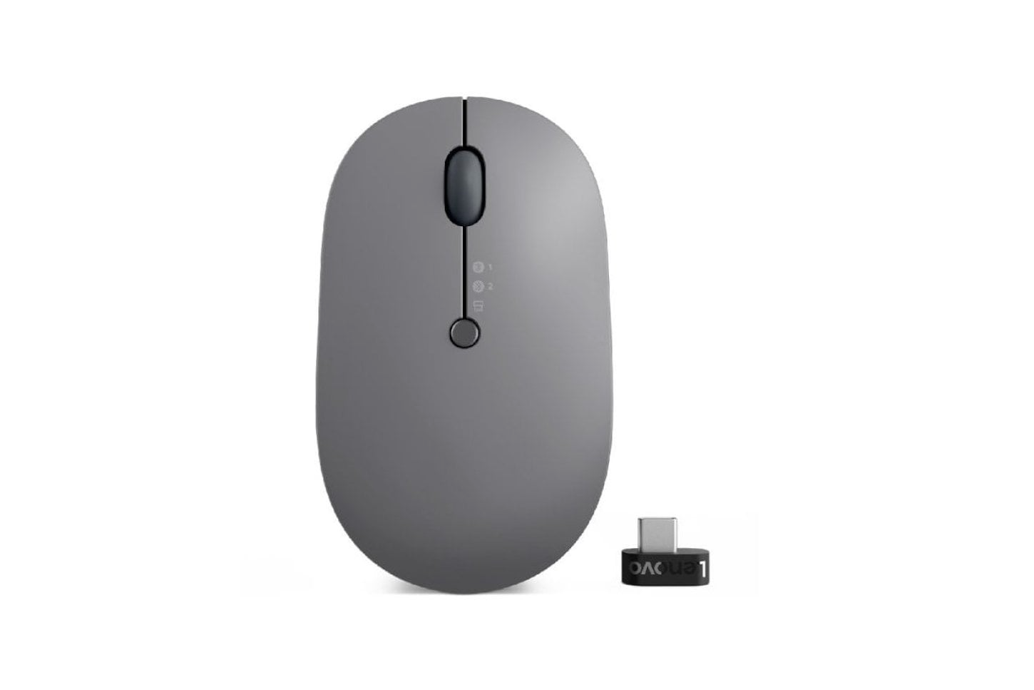 Lenovo Go Ratón Óptico Wireless Multidispositivo 2400DPI Gris ...