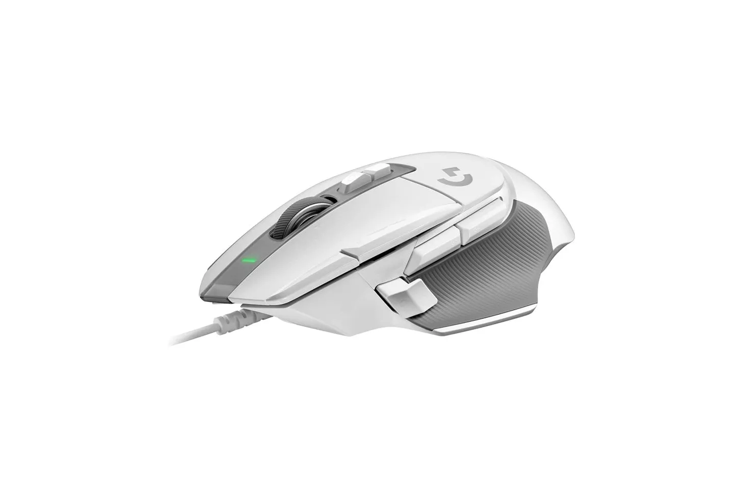 Logitech G G502 X Ratón Gaming Blanco 25600 DPI