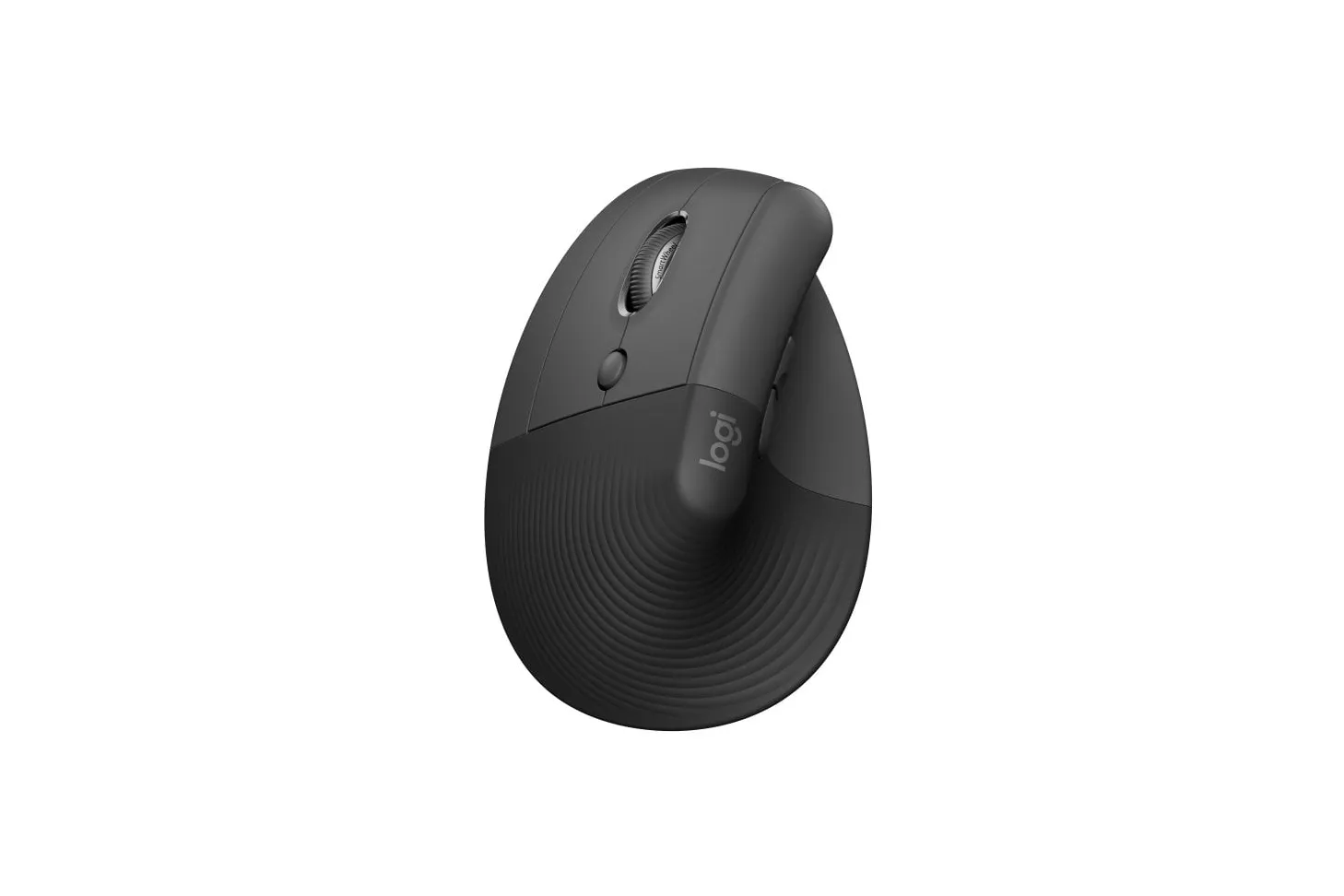 Logitech Lift for Business Ratón Ergonómico Bluetooth 4000 DPI Grafito