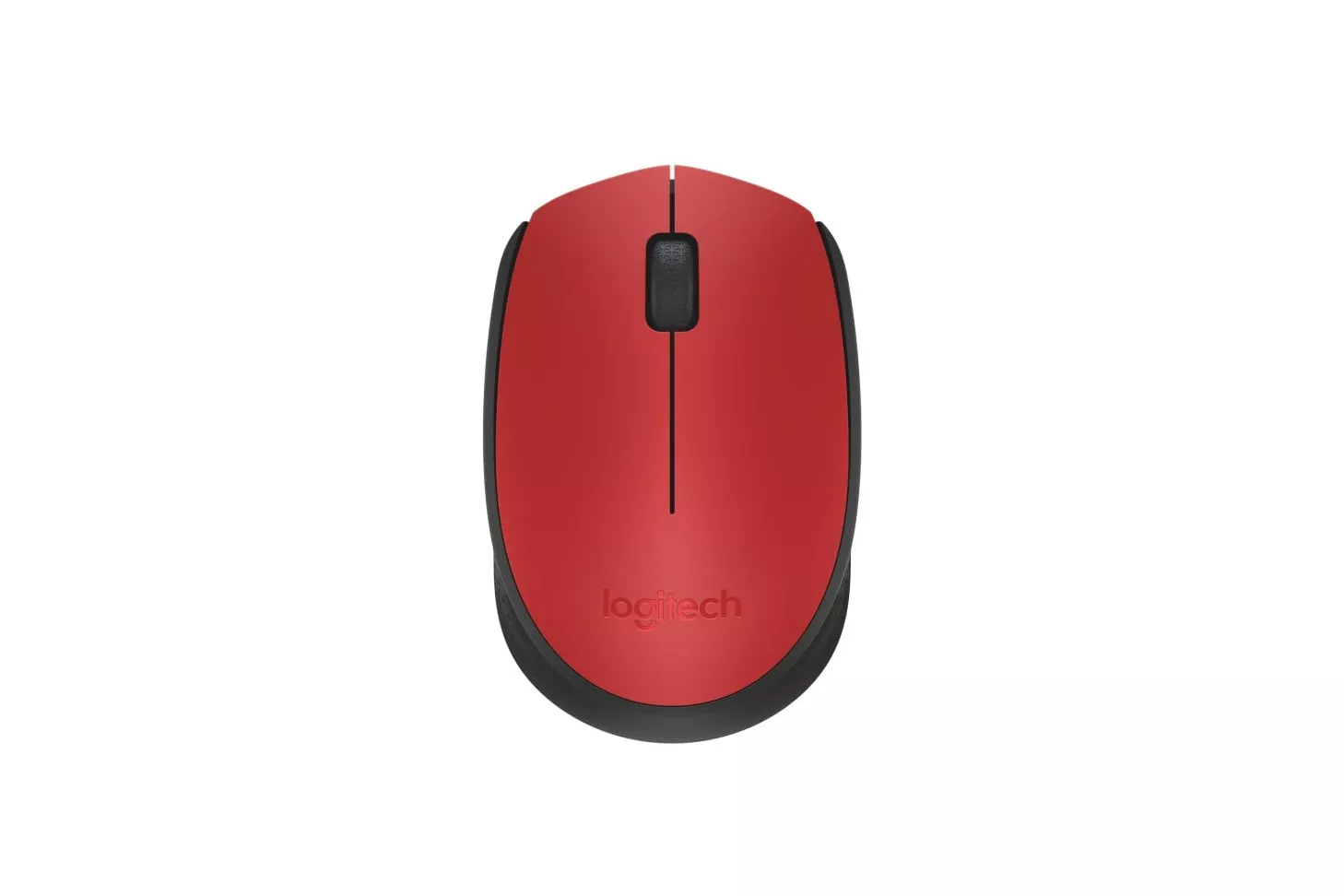 Logitech M171 Ratón Inalámbrico Rojo