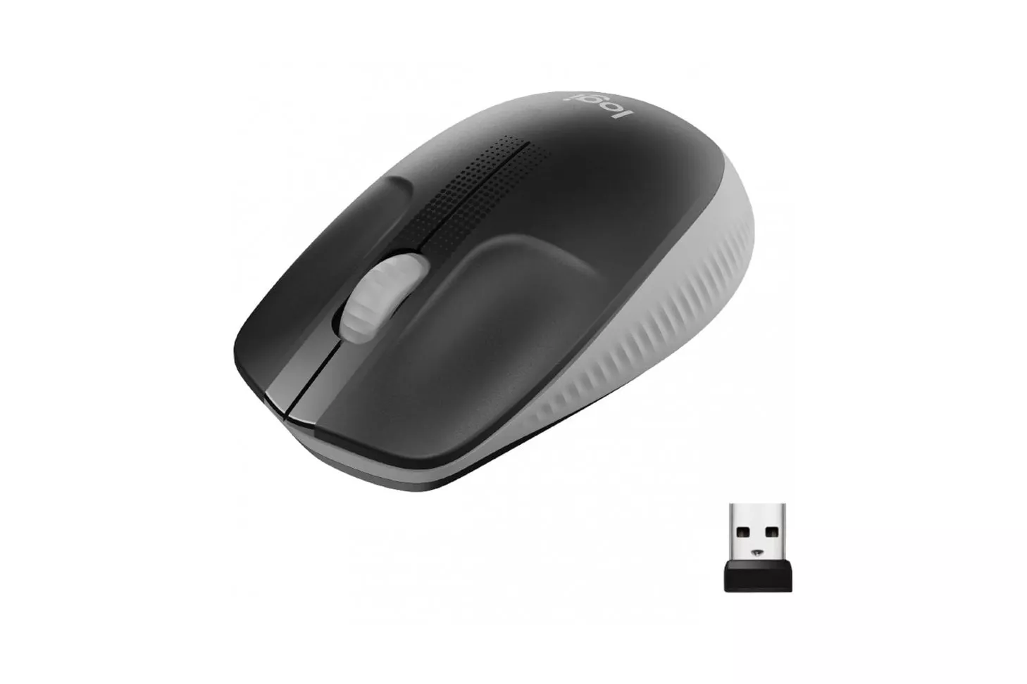 Logitech M190 Ratón Inalámbrico 1000DPI Gris