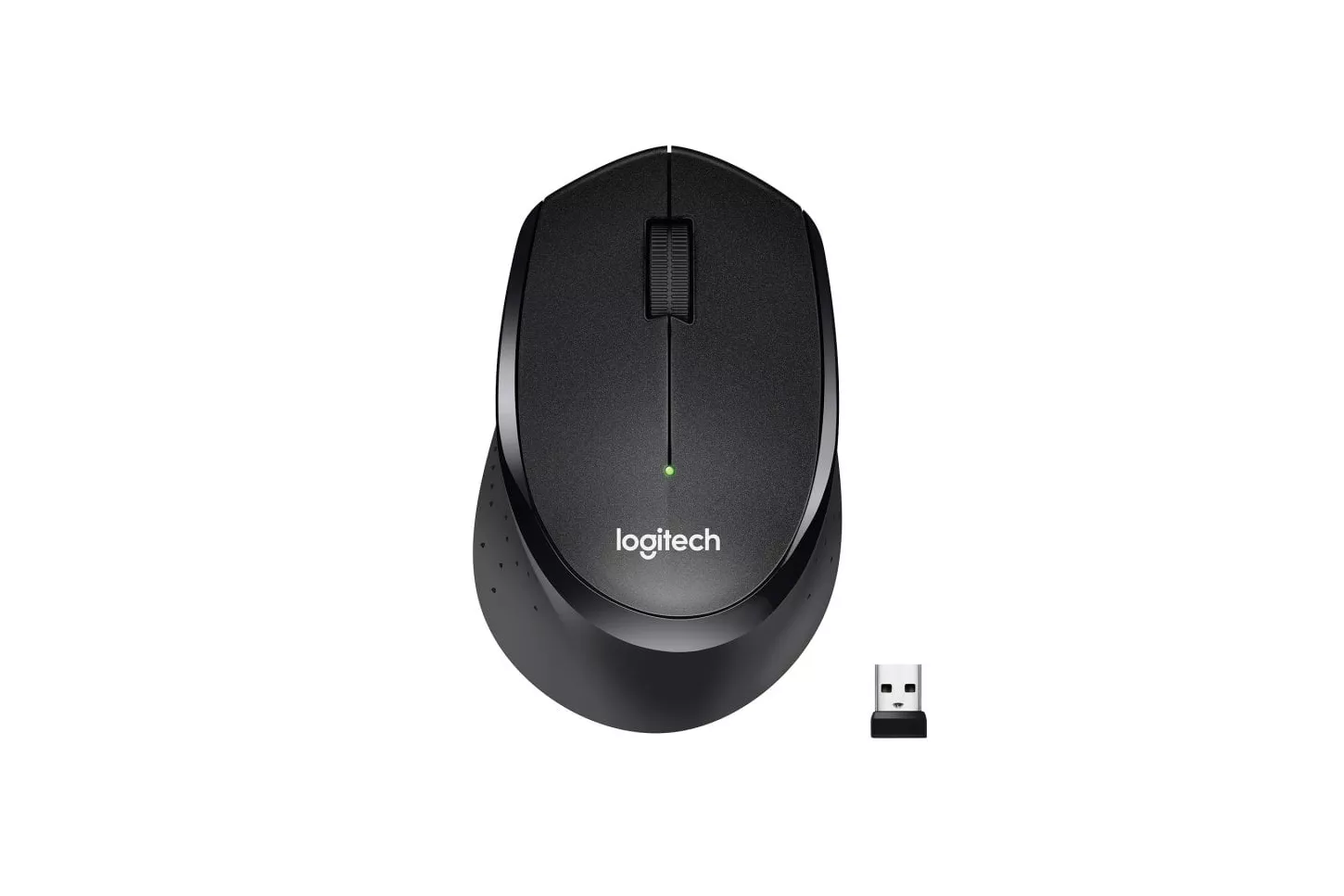 Logitech M330 Silent Plus Ratón Inalámbrico Negro 1000DPI