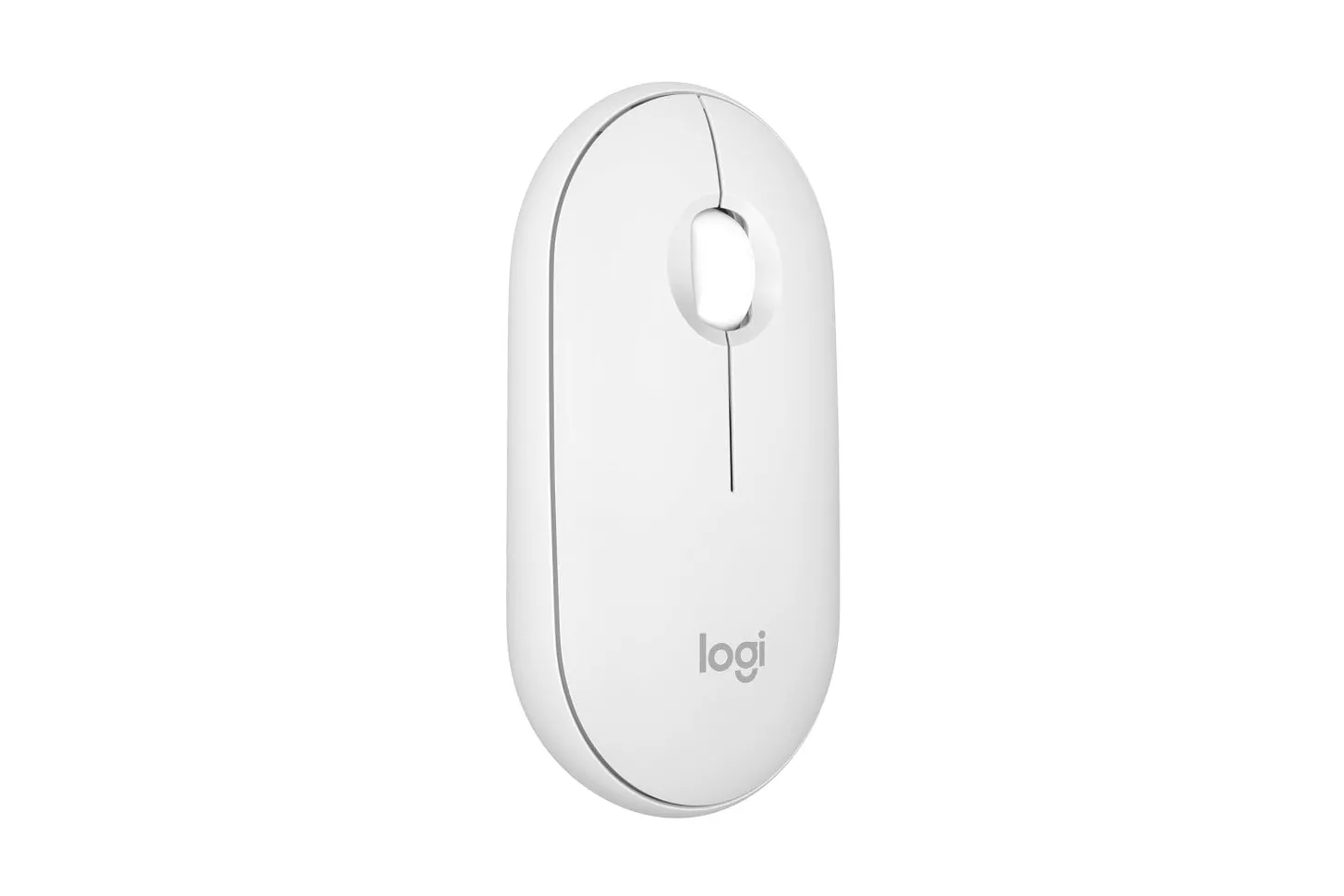 Logitech Pebble Mouse 2 M350s Ratón Inalámbrico Blanco 4000 DPI