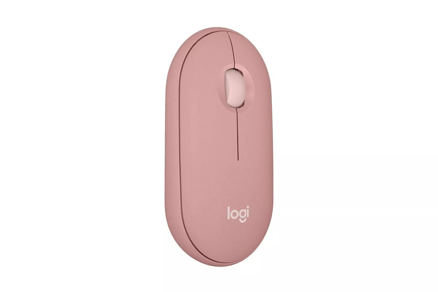 Logitech Pebble Mouse 2 M350s Ratón Inalámbrico Rosa 4000 DPI