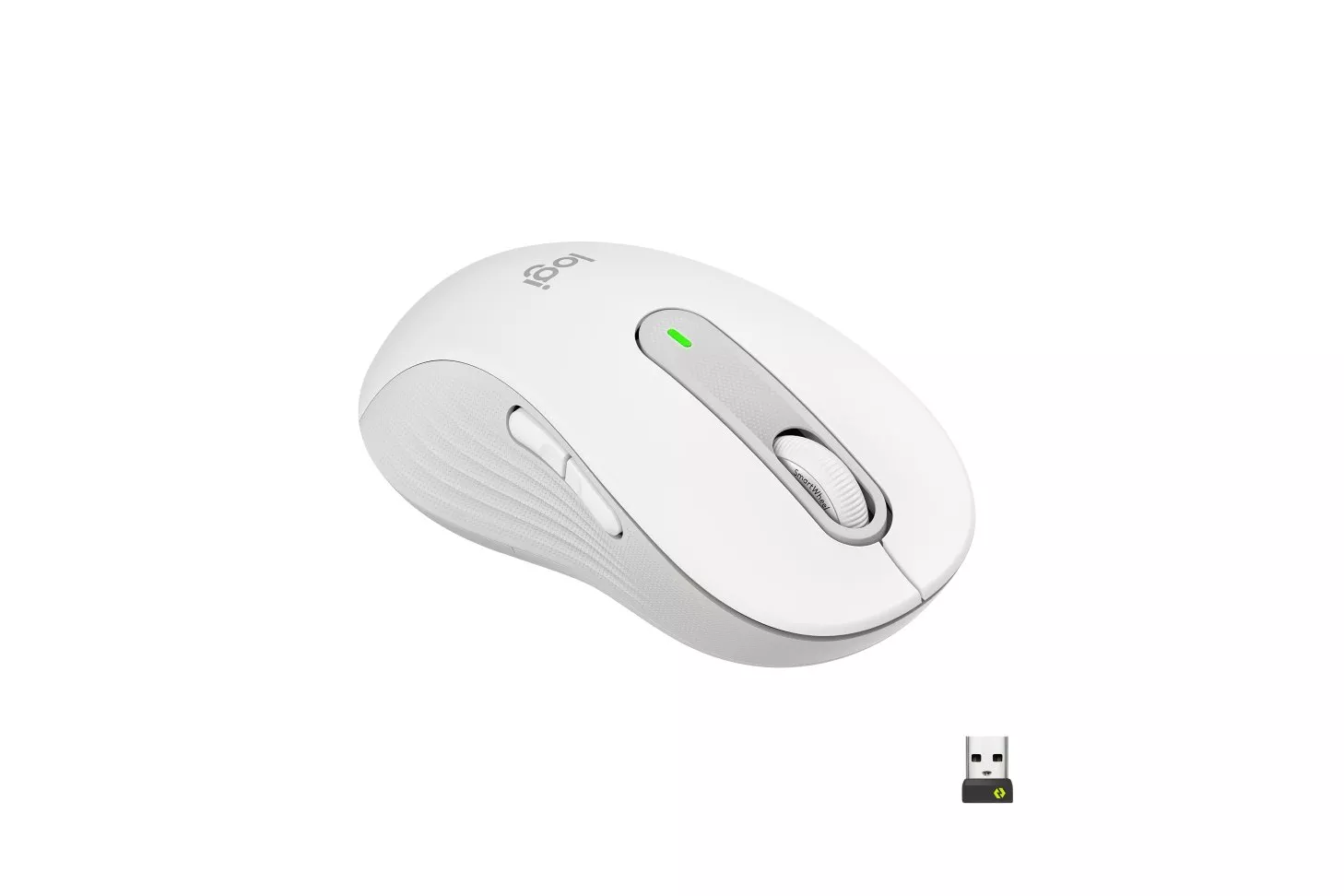 Logitech Signature M650 L Left Ratón Óptico Inalámbrico para Zurdos 2000DPI Blanco