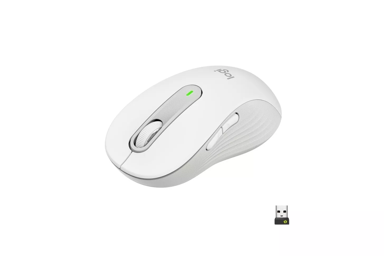 Logitech Signature M650 L Ratón Óptico Inalámbrico 2000DPI Blanco