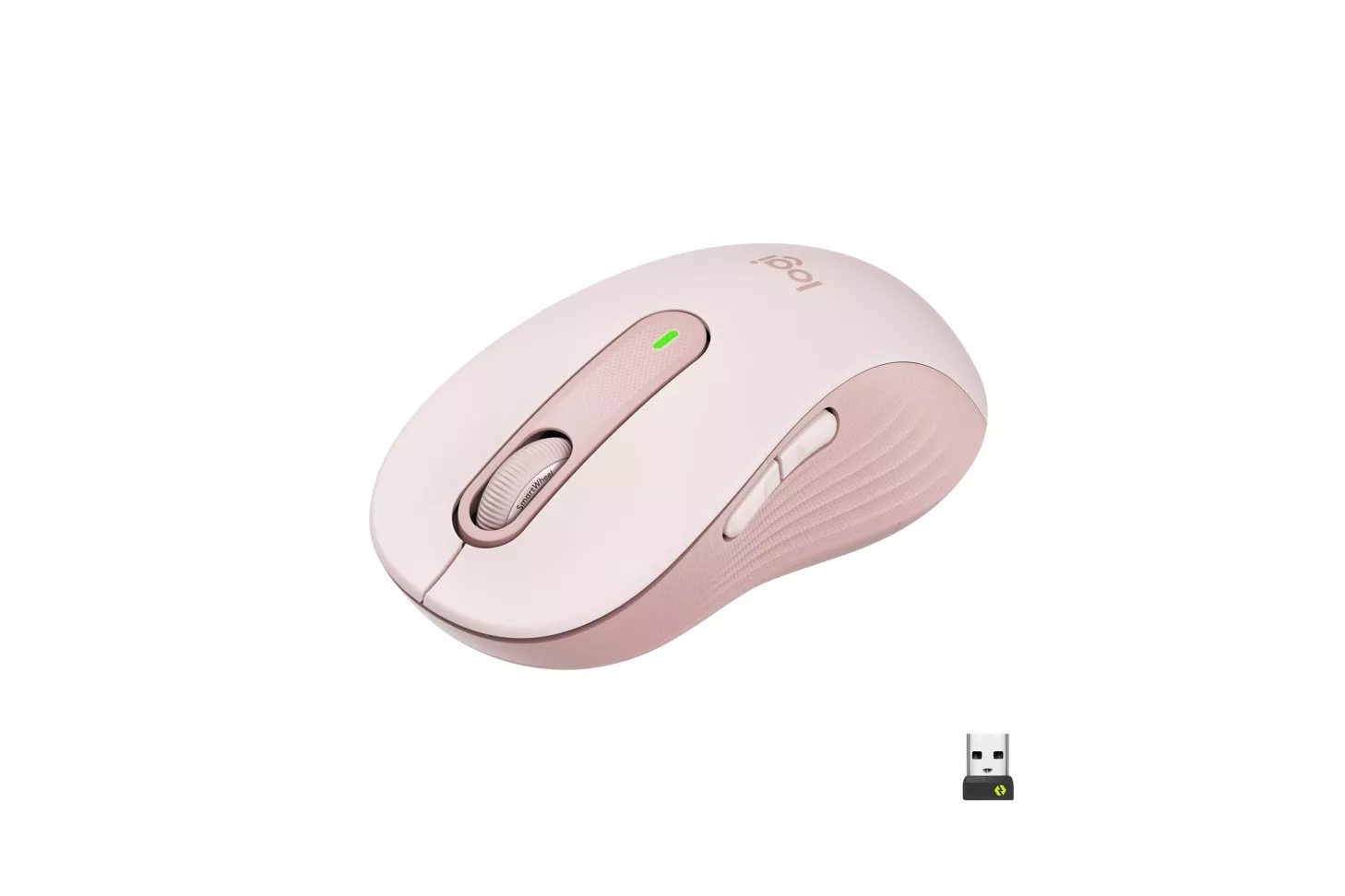 Logitech Signature M650 L Ratón Óptico Inalámbrico 2000DPI Rosa