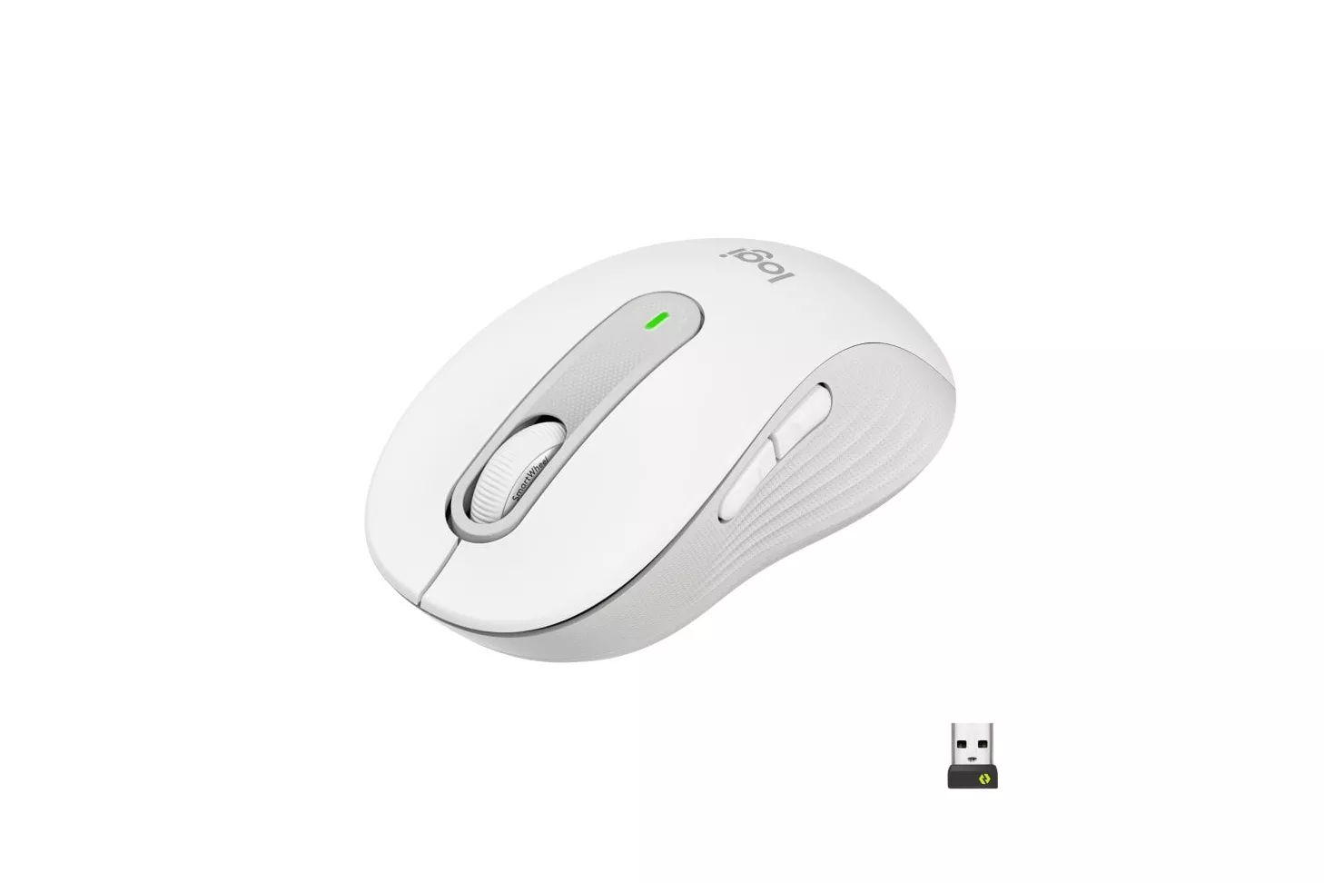 Logitech Signature M650 Ratón Óptico Inalámbrico 2000DPI Blanco