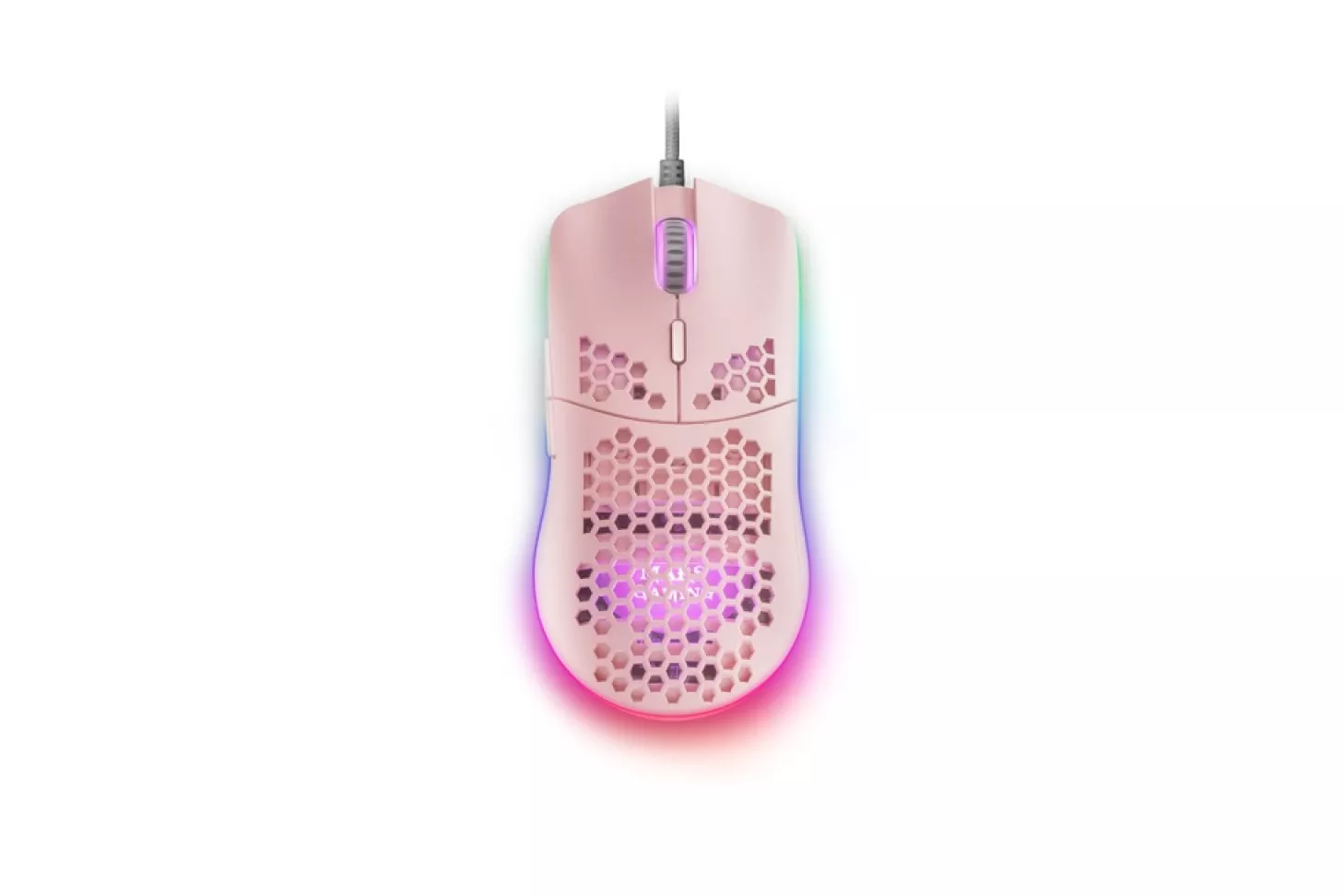 Mars Gaming MMAXP Ratón Gaming 12400DPI Rosa