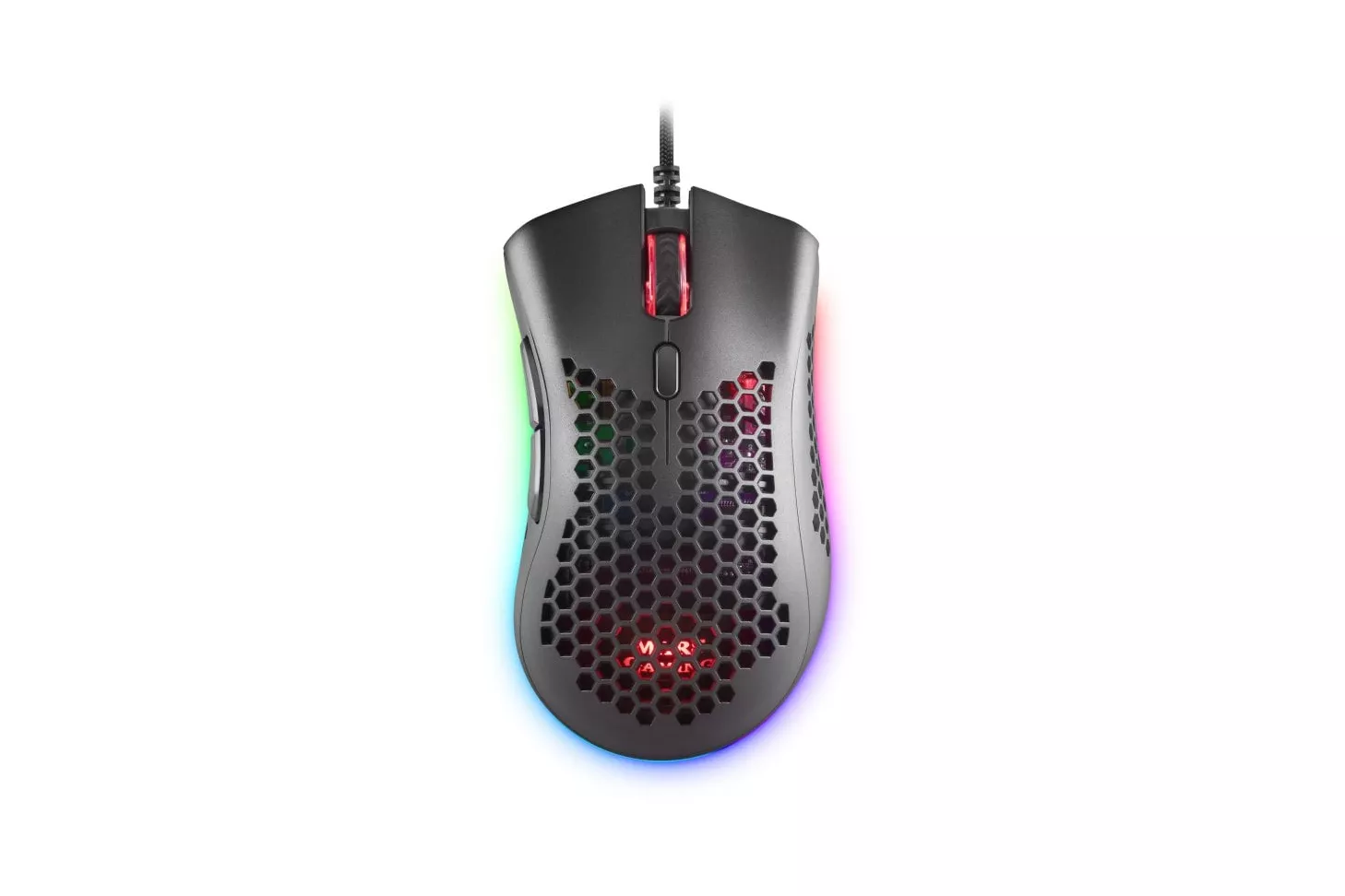 Mars Gaming MMEX Ratón Gaming RGB 32000DPI Negro