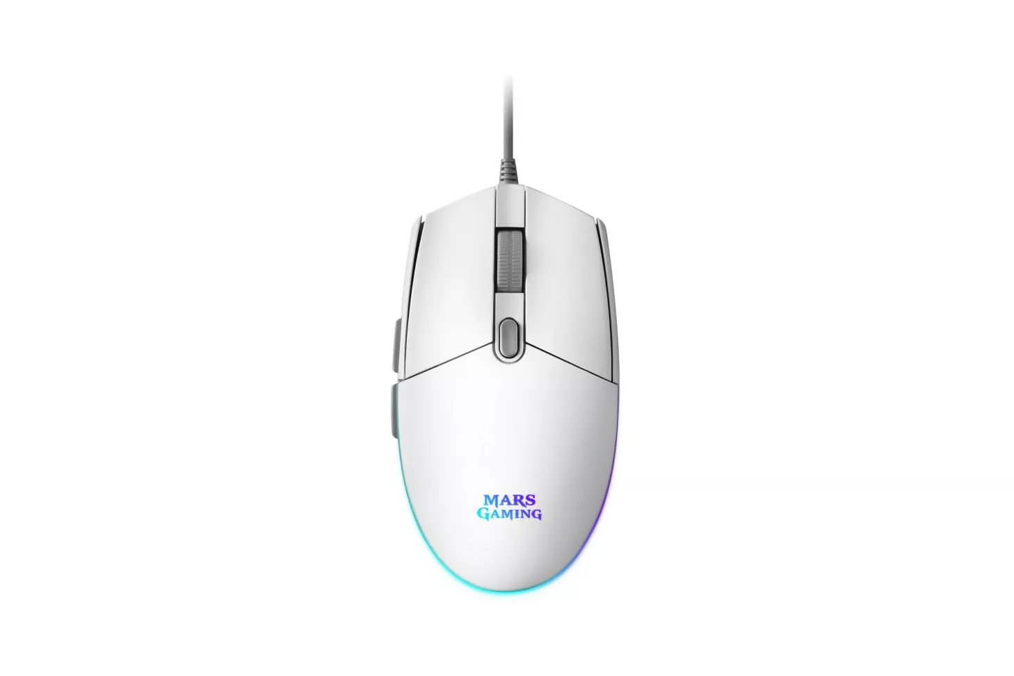 Mars Gaming MMG Ratón Gaming RGB 4200 DPI Blanco