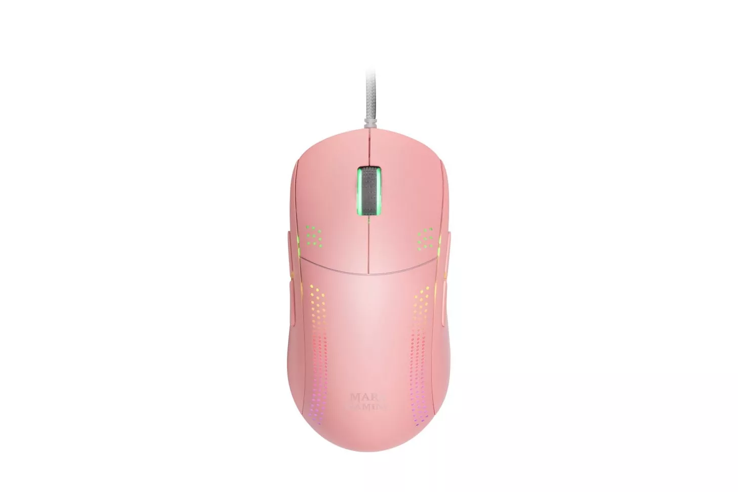 Mars Gaming MMPROP Ratón Gaming RGB 32000 DPI Rosa