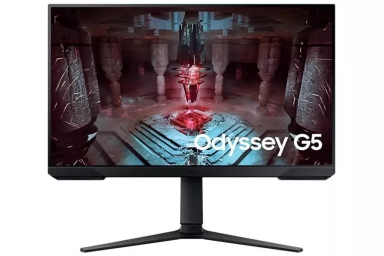 MONITOR 27 HDMI DISPLAYPORT SAMSUNG LS27CG510EUXEN ODYSSEY G5 2560x1440 165Hz 1ms REGULABLE EN ALTURA, PIVOTANTE, AMD FREESYNC PREMIUM
