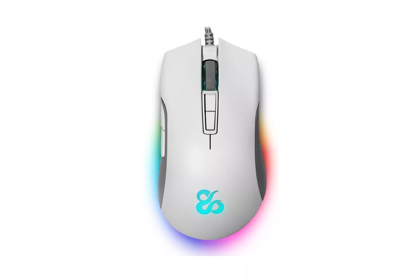 Newskill Eos Ivory Ratón Gaming Professional RGB 16000DPI Blanco