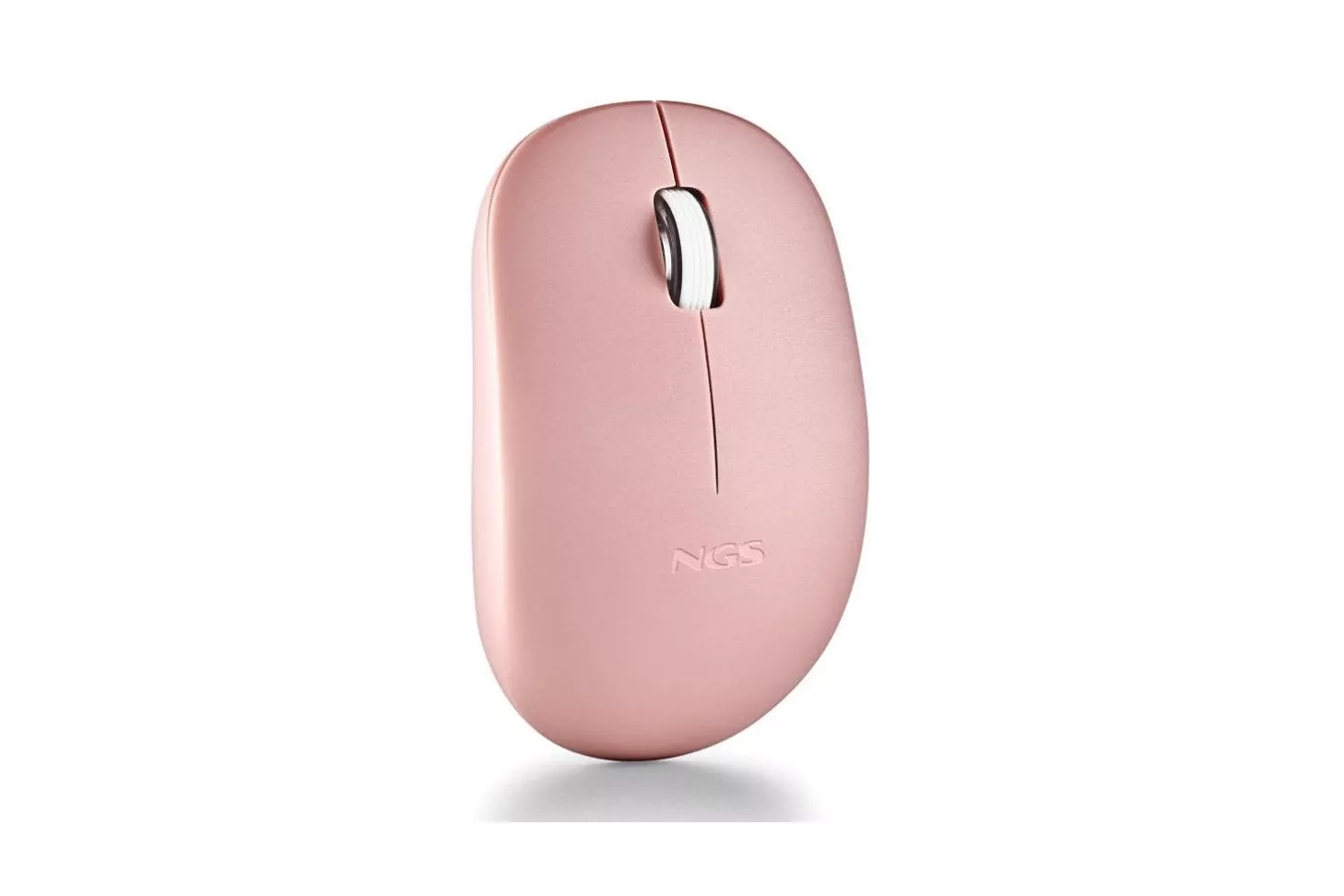 NGS FOG PRO Ratón Óptico Inalámbrico 1000 DPI Rosa