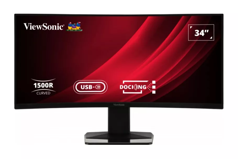 MONITOR VIEWSONIC 34\1 QHD CURVO HDMI DP 65W USB-C USB RJ45 MULTI AJUS.ALTURA
