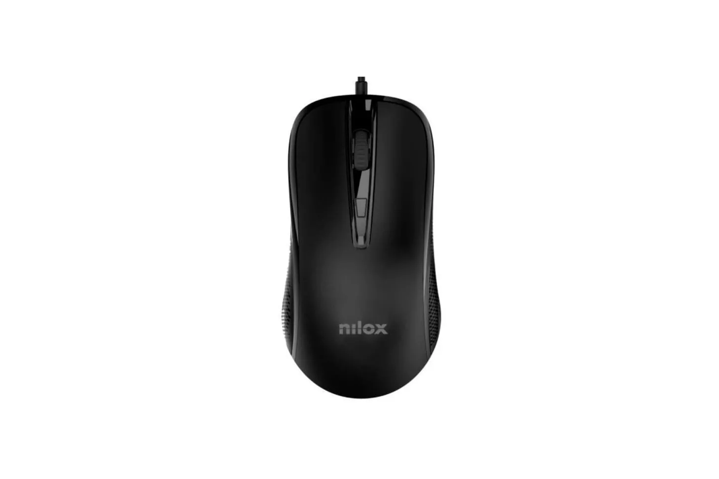 Nilox MOUSB1014 Ratón Con Cable USB 2400DPI Negro