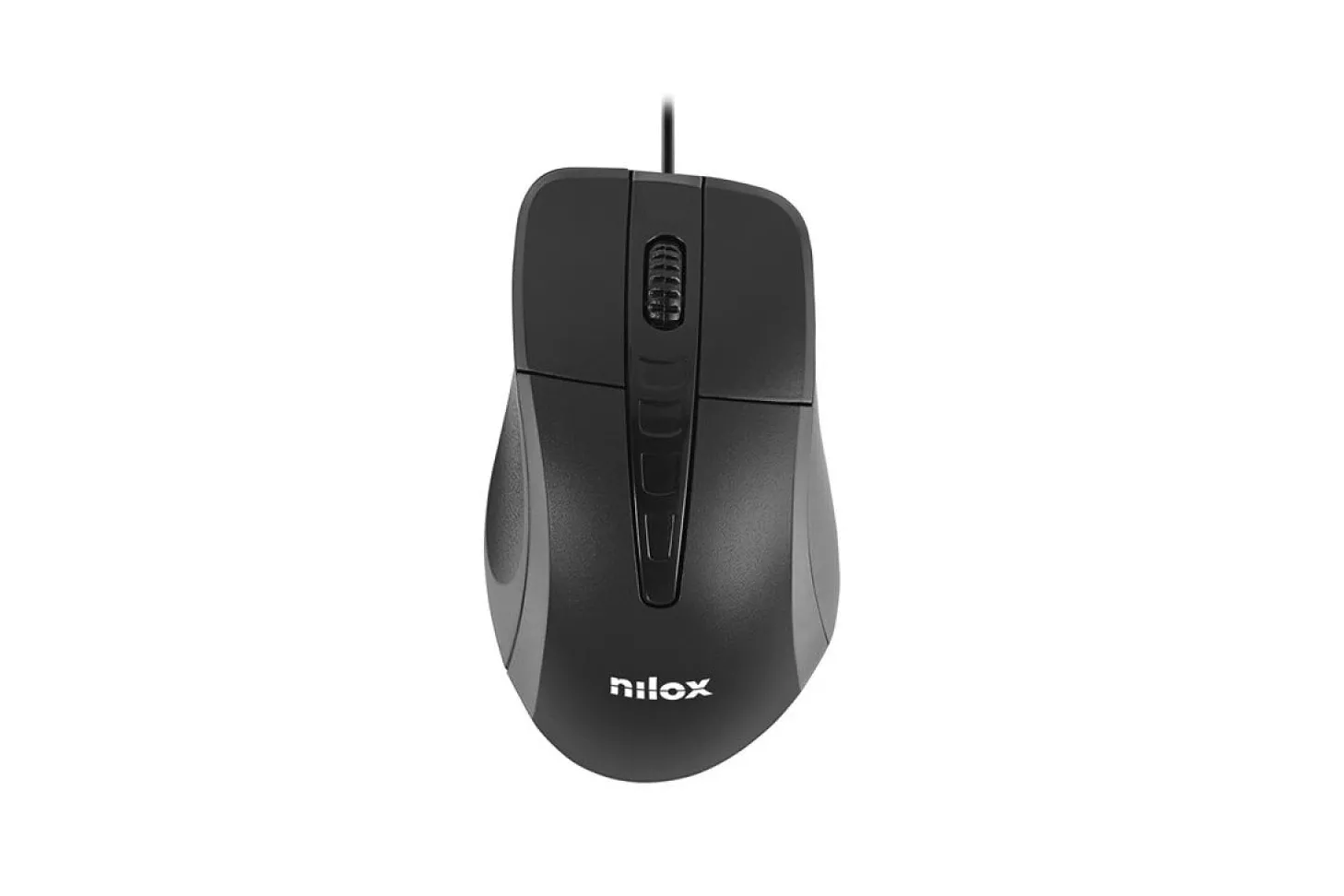 Nilox Ratón Óptico 1000DPI Negro