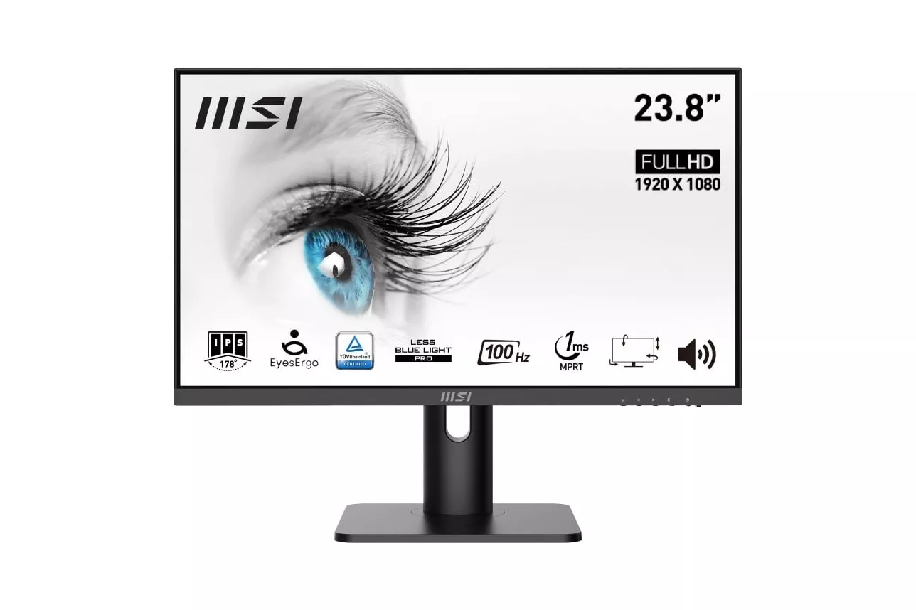 MONITOR LED 23.8\1 MSI PRO MP243XP NEGRO