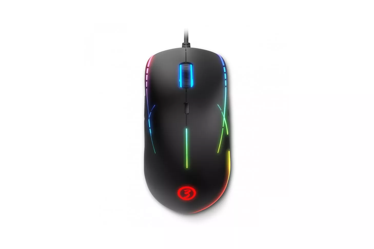 Ozone Neon X50 Ratón Gaming Óptico ARGB 3200 DPI Negro