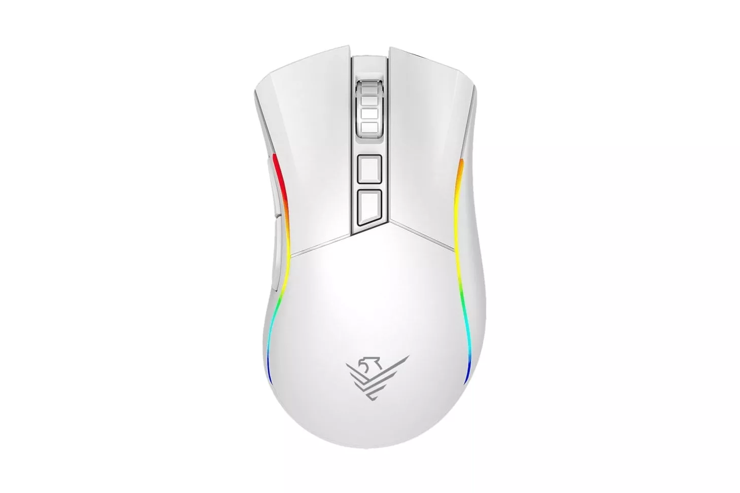 Phoenix Void Elite Ratón Gaming Inalámbrico RGB 19000 DPI Blanco