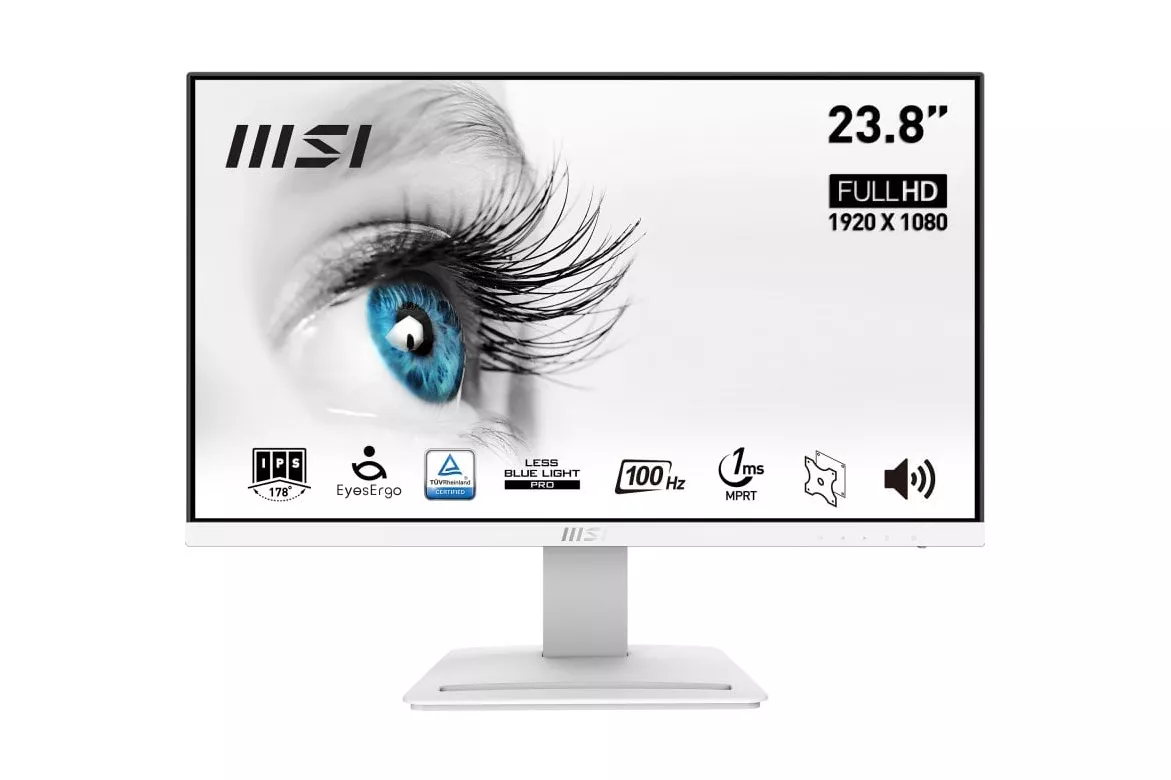 MSI Pro MP243XW - Monitor para negocios 23.8