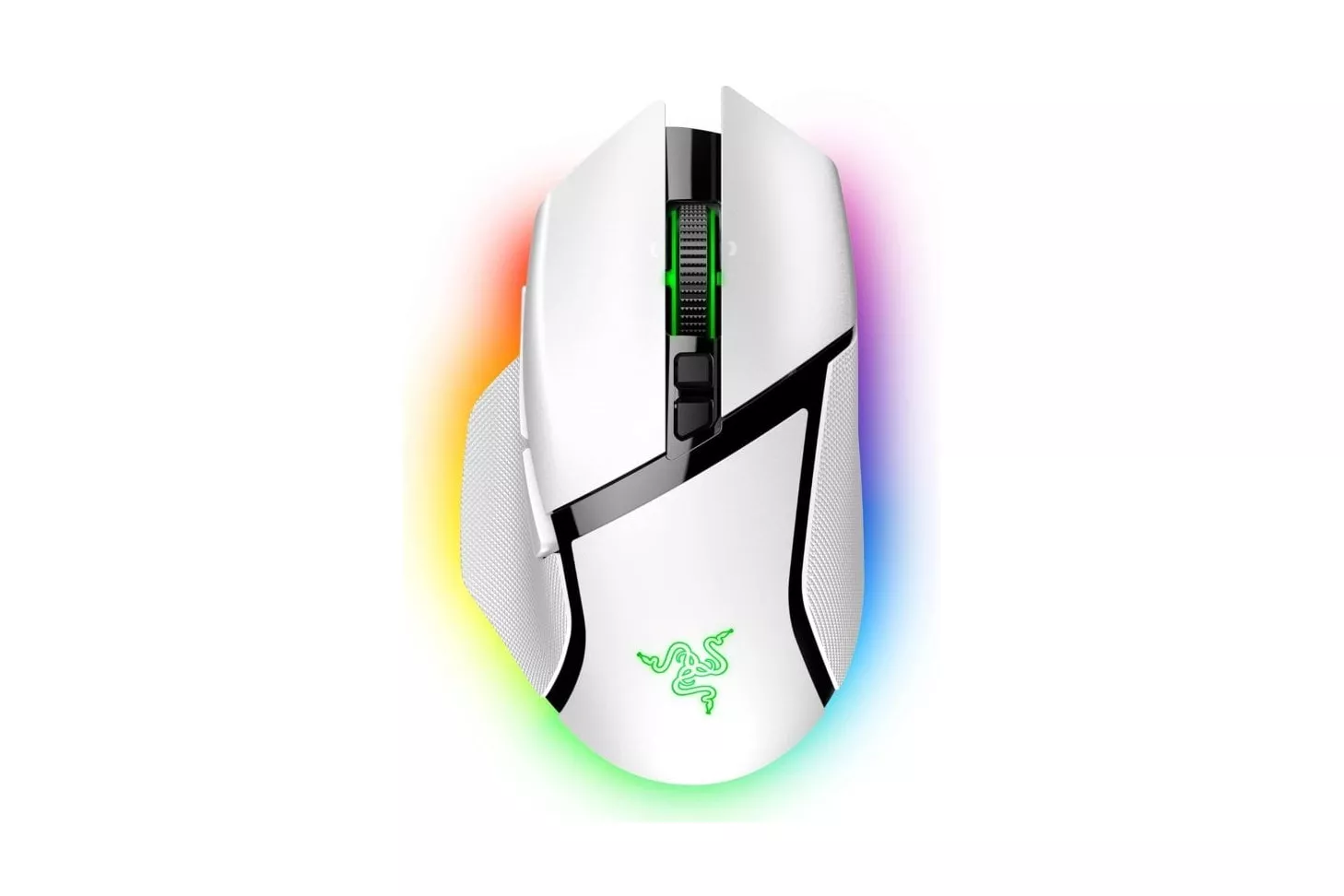 Razer Basilisk V3 Pro Ratón Gaming Inalámbrico 30000 DPI Blanco