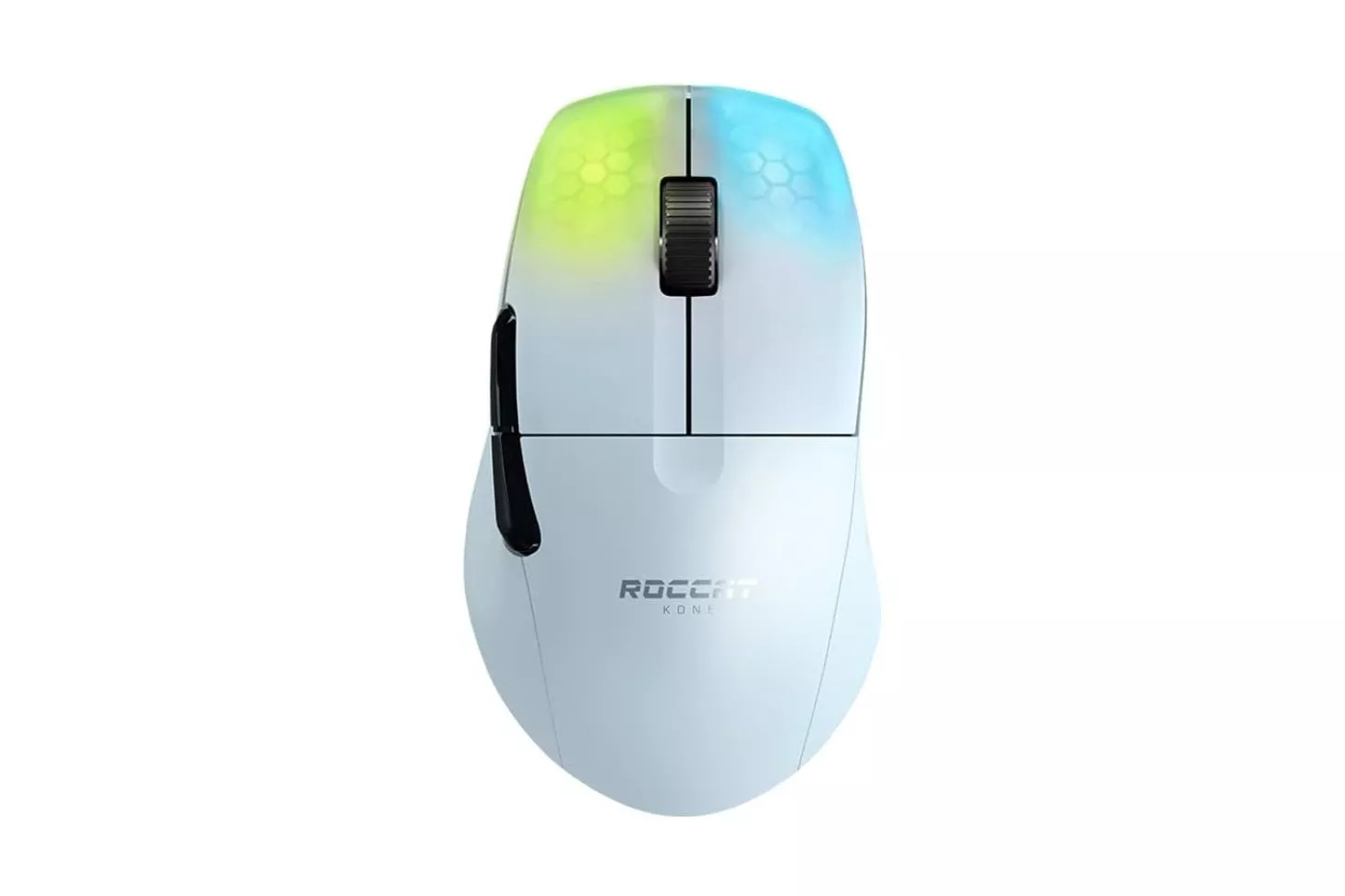 Roccat Kone Pro Air Ratón Óptico Gaming Inalámbrico 19000DPI AIMO RGB Blanco