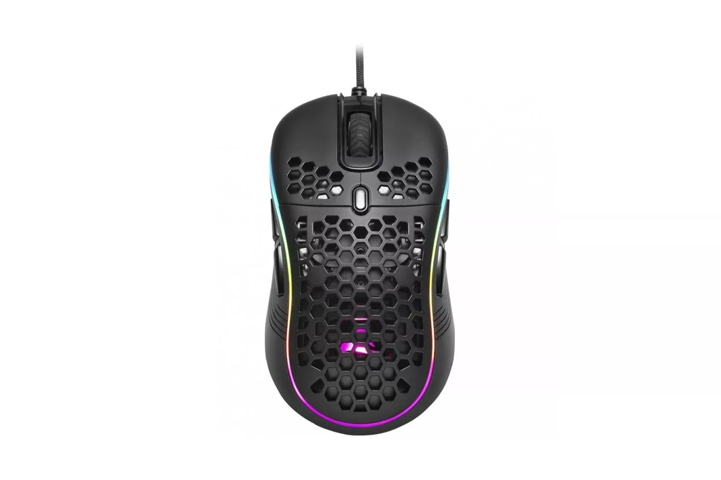 Sharkoon Light2 S RGB Ratón Gaming 6200 DPI Negro