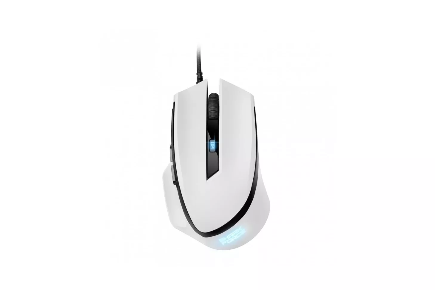 Sharkoon Shark Force II Ratón Gaming 4200DPI Blanco