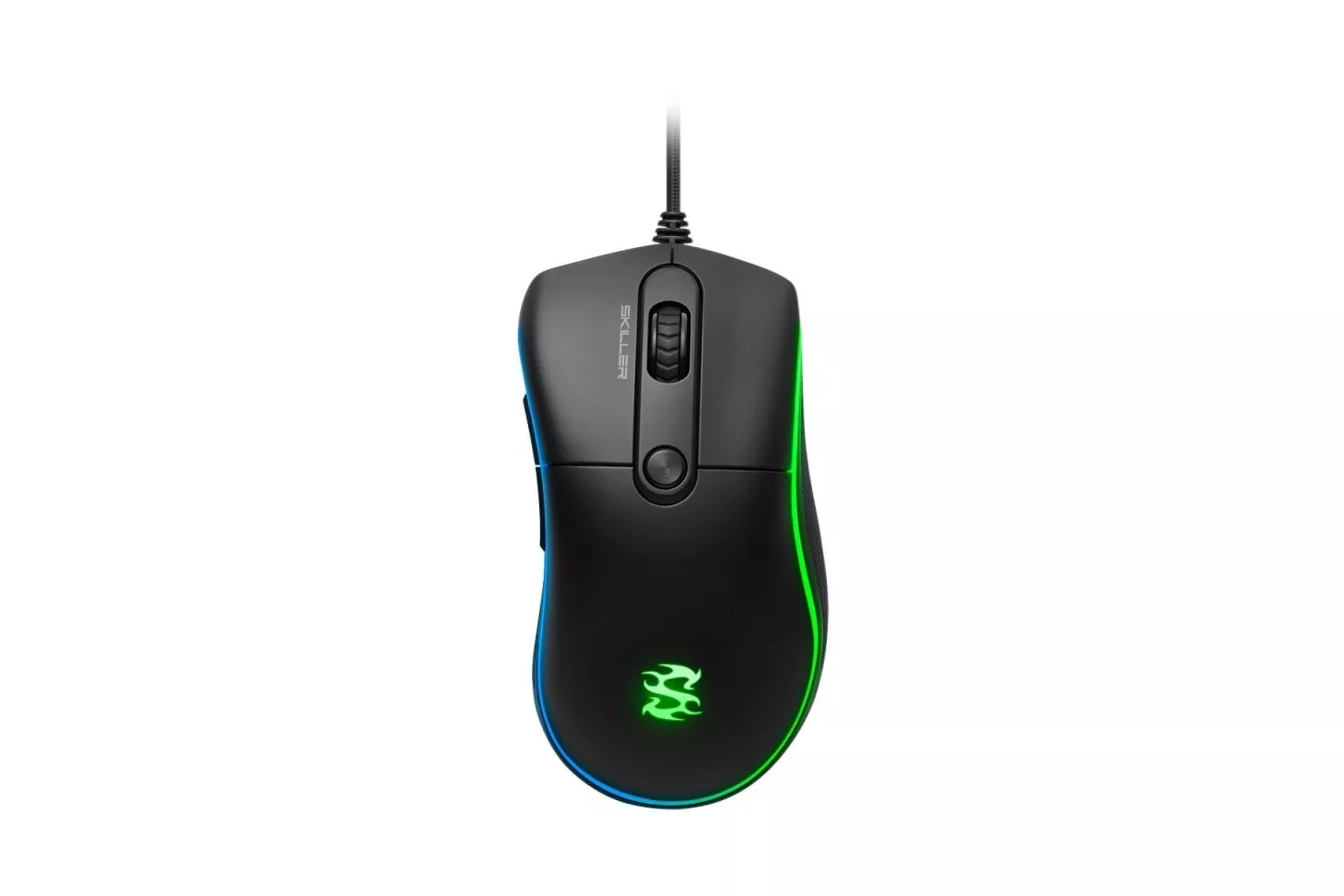 Sharkoon Skiller SGM2 Ratón Gaming RGB 6400DPI Negro