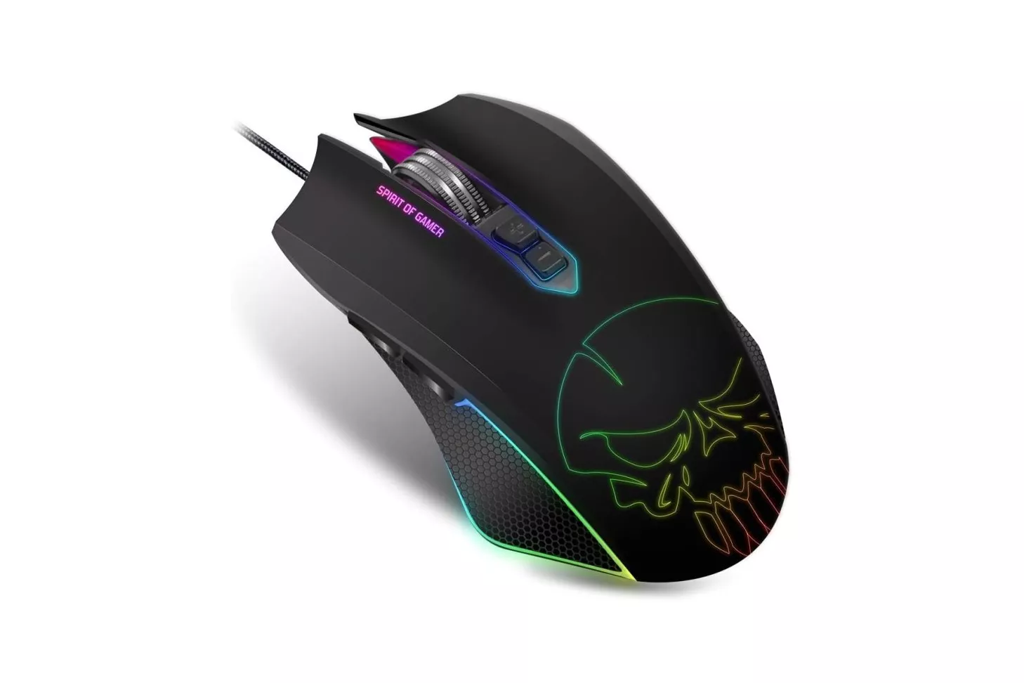 Spirit of Gamer ELITE-M40 Ratón Gaming 4000 DPI Negro