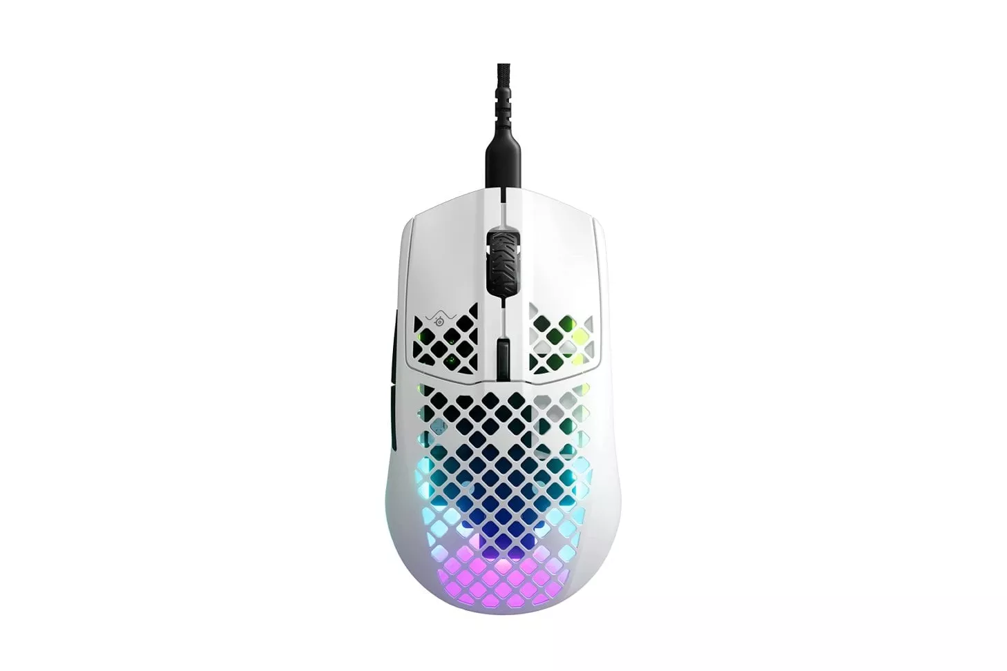 SteelSeries Aerox 3 2022 Snow Ratón Gaming 8500DPI