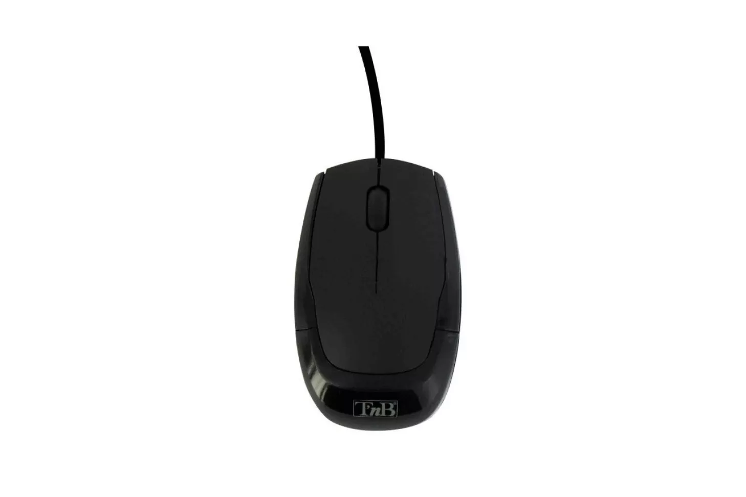 TnB Shark Mini Ratón USB 800 DPI Negro