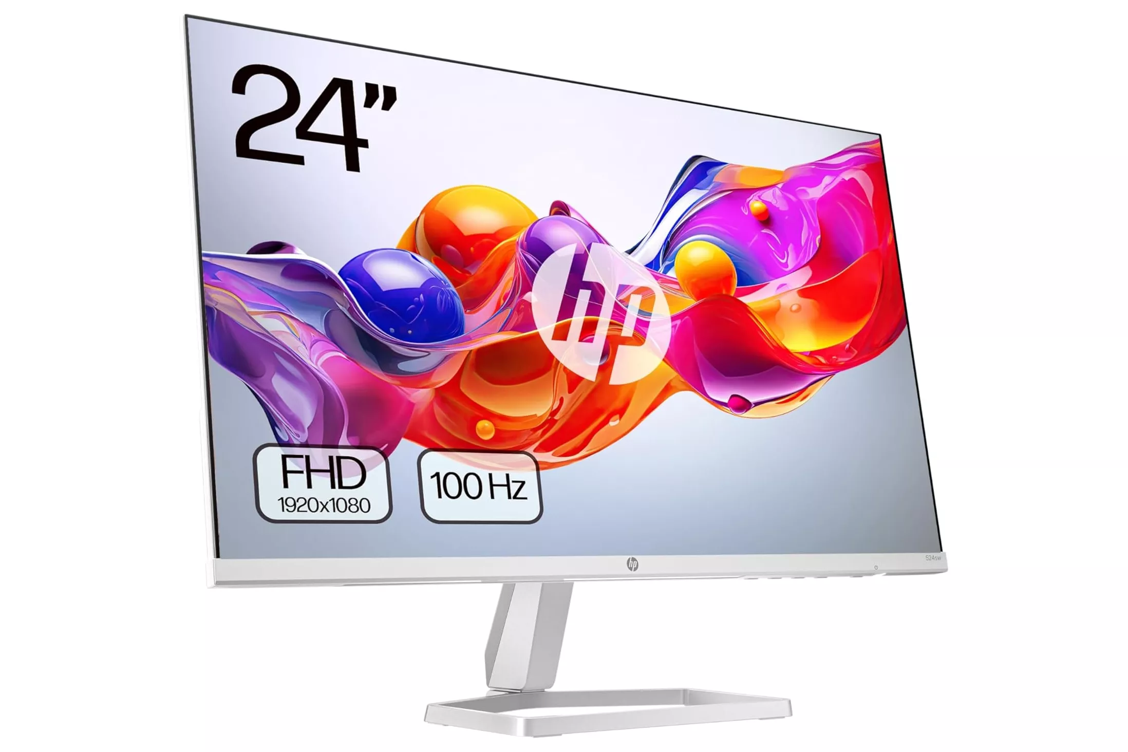 HP - Monitor PC 60,4 cm (23,8') HP S5 524sw, 100 Hz FHD IPS antirreflectante y certificación Eyesafe.
