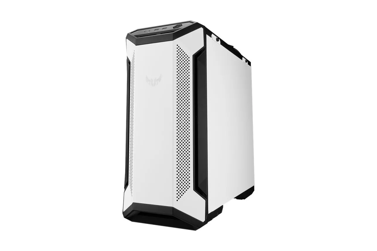 ASUS TUF Gaming GT501 RGB Cristal Templado USB 3.0 Blanca
