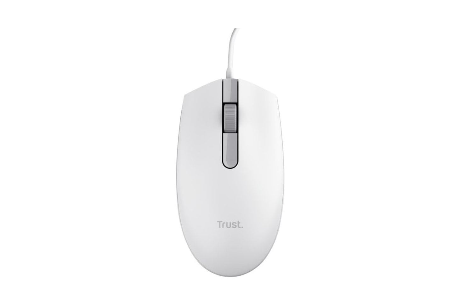 TRUST - Mouse Ottico Cablato Basic USB, Nero, Design Semplice E Funzionale, Per Computer E Laptop