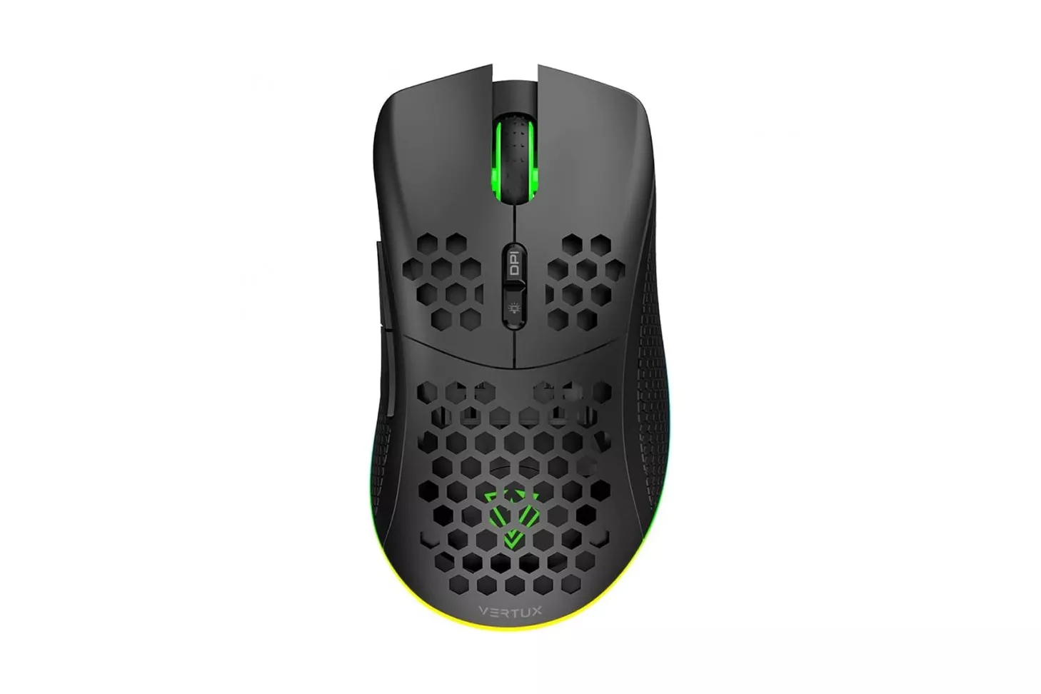 Vertux Ammolite Ratón Inalámbrico Gaming RGB 16000DPI Negro