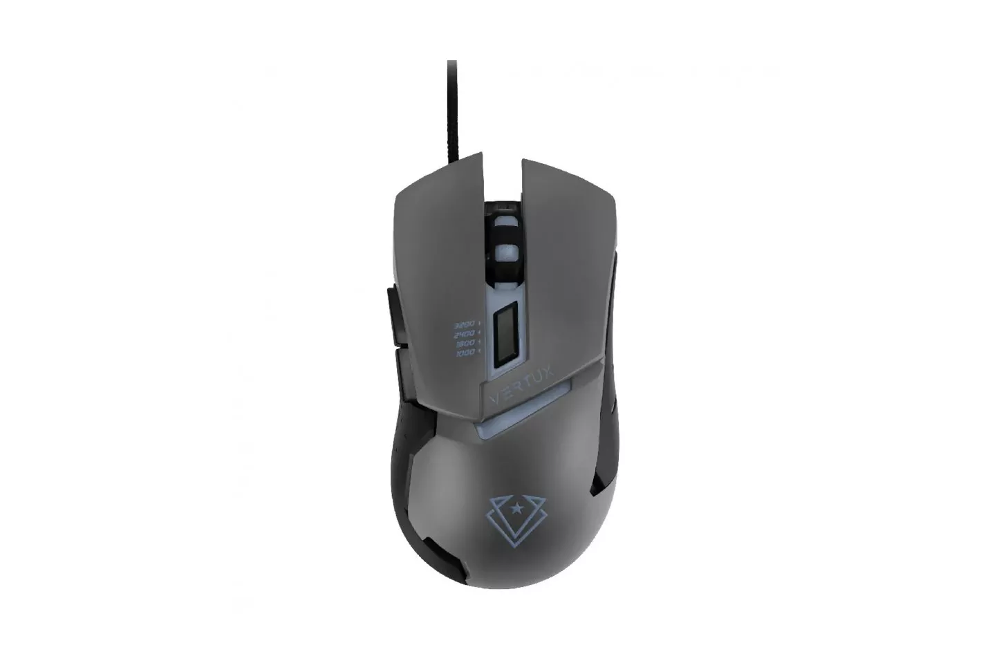 Vertux Dominator Ratón Gaming RGB 3200DPI Gris