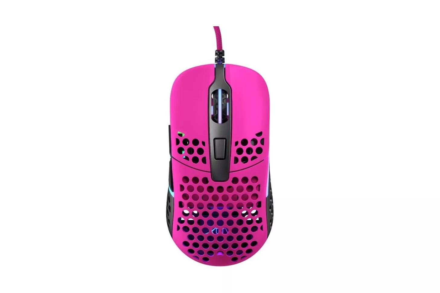 XTRFY M42 RGB Ratón Gaming Óptico 16000 DPI Rosa