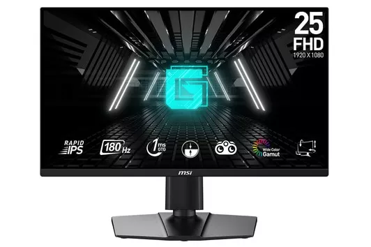 MSI - Monitor PC Gaming 62,2 cm (24,5') MSI G255PF E2, 180 Hz Full HD Rapid IPS.