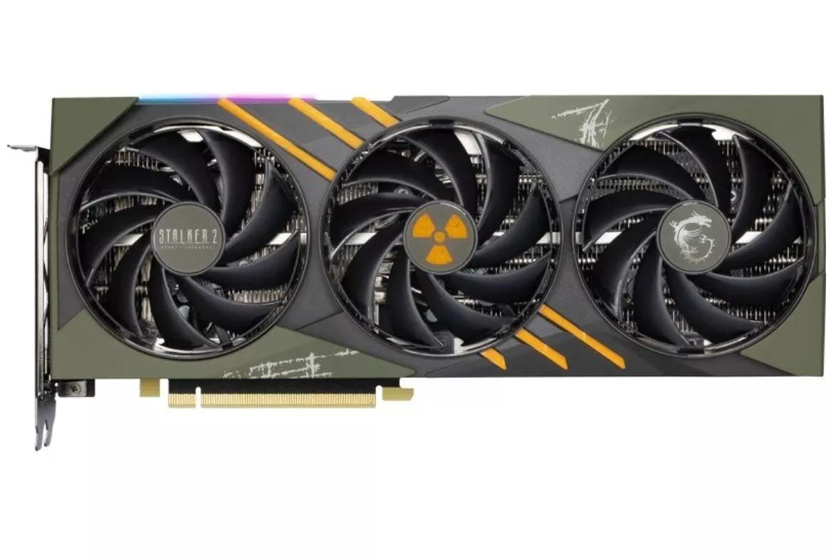 MSI GeForce RTX 4070 Ti Gaming Slim Stalker 2 Edition 16GB GDDR6X DLSS3