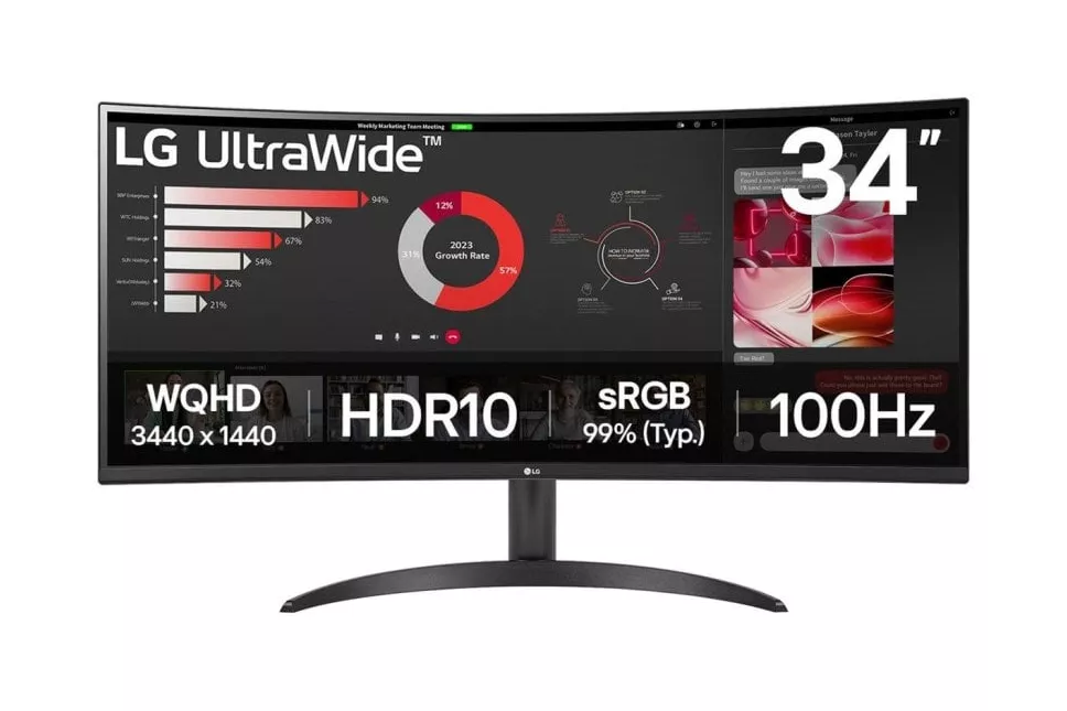 LG 34WR50QK-B 34