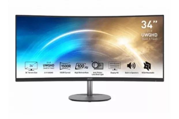Monitor Curvo MSI 34