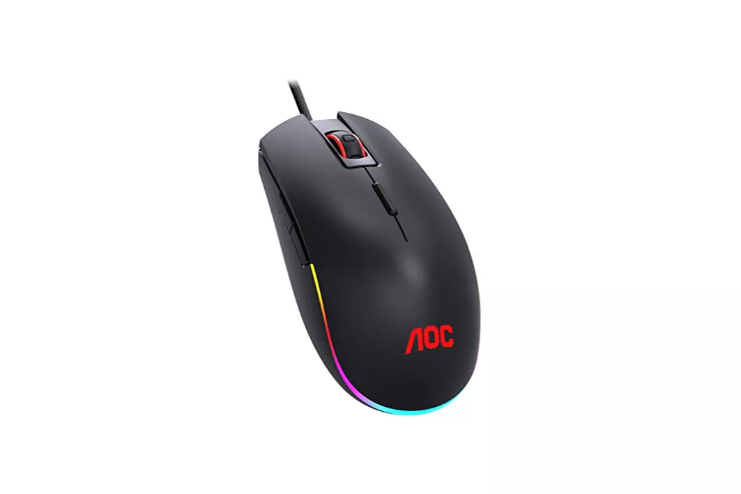 Ratón AOC Gaming GM500 5000DPI RGB Negro