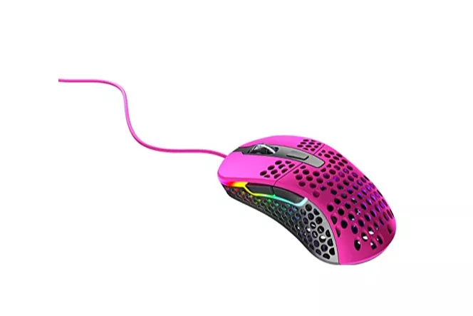 Ratón Gaming Cherry Xtrfy M4 Rosa