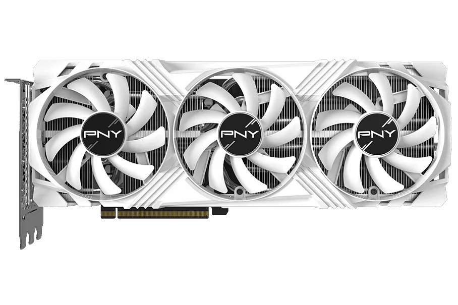 Tarjeta Gráfica PNY GeForce® RTX 4070 Ti SUPER VERTO Triple Fan White 12GB GDDR6 DLSS3