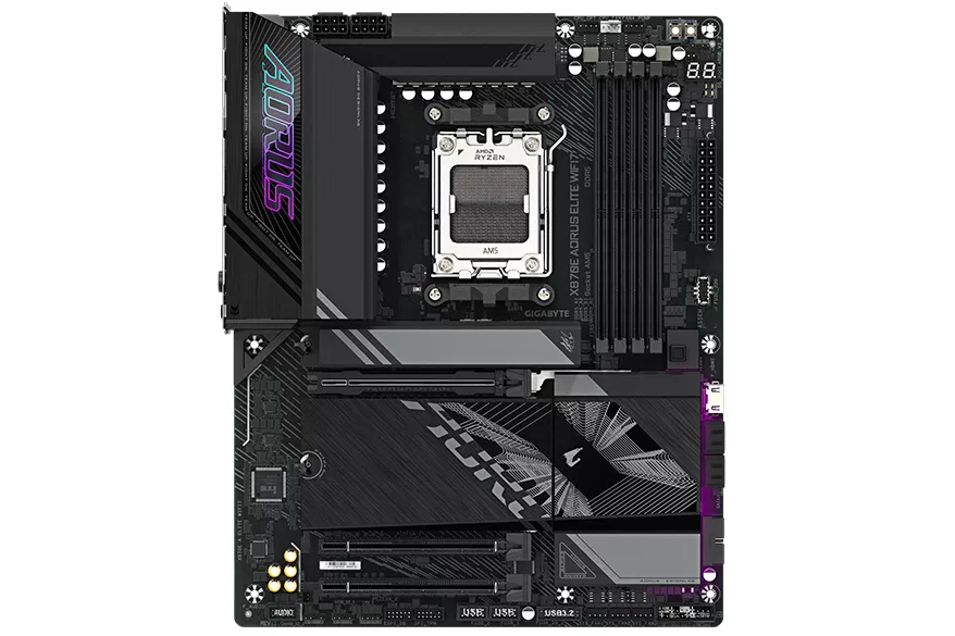 Gigabyte X870E Aorus Elite | WiFi 7 | Bluetooth | PCIe 5.0 | DDR5 | ATX | Placa Base AM5